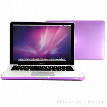 2013 New Purple Color Rubberized Hard Shell for 15-inch MacBook Pro